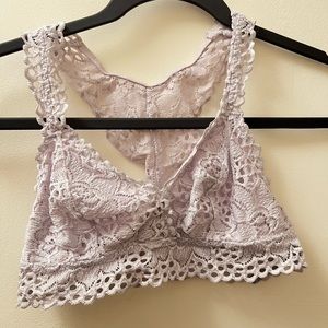 Lavender, Aerie Bralette
